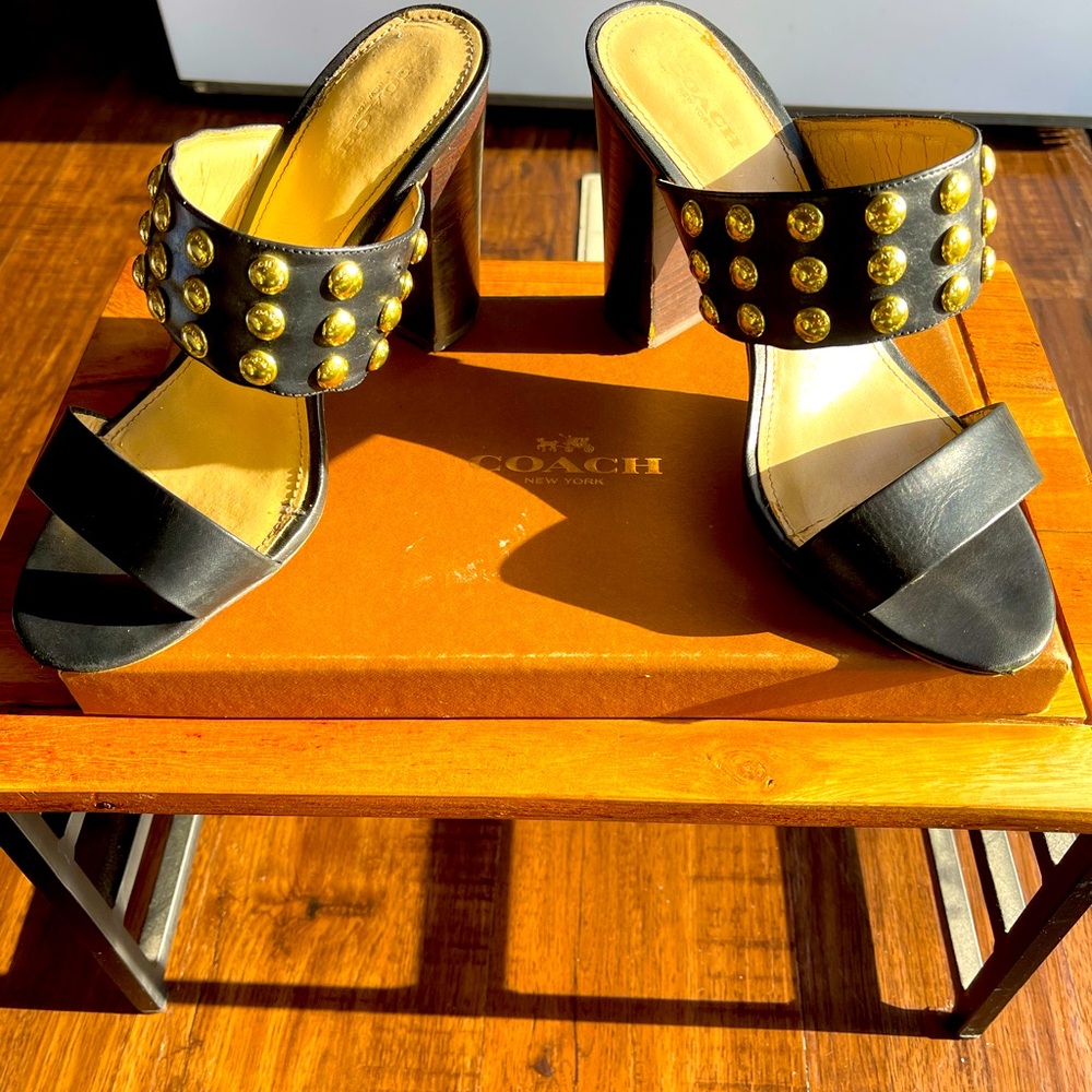 These shoes are pre owned. They have been loved and are wonderful shoes.